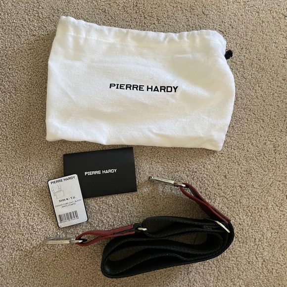 pierre hardy black burgundy cube box bag - Picture 6 of 6